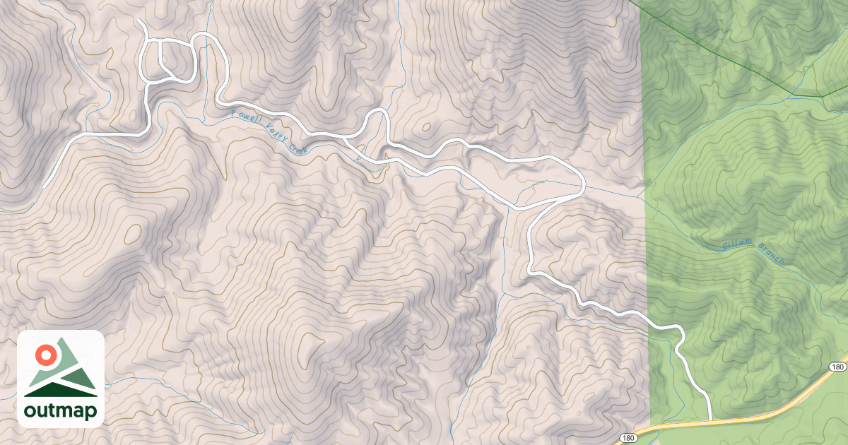 Map of BOB CREEK
