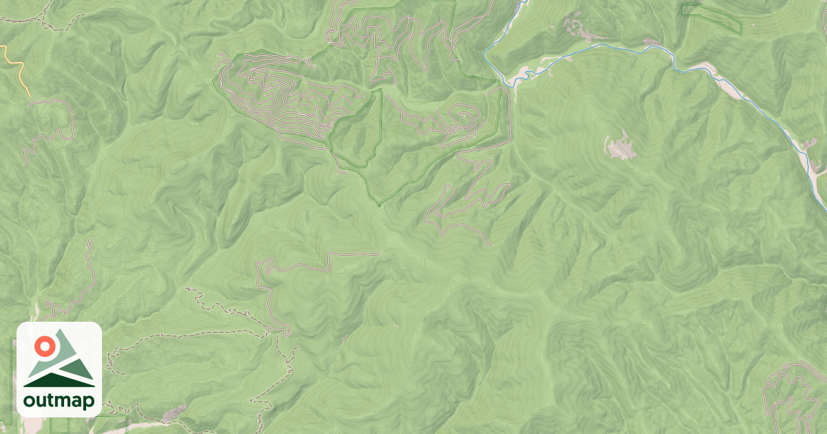 Map of SKOOKUM SADDLE