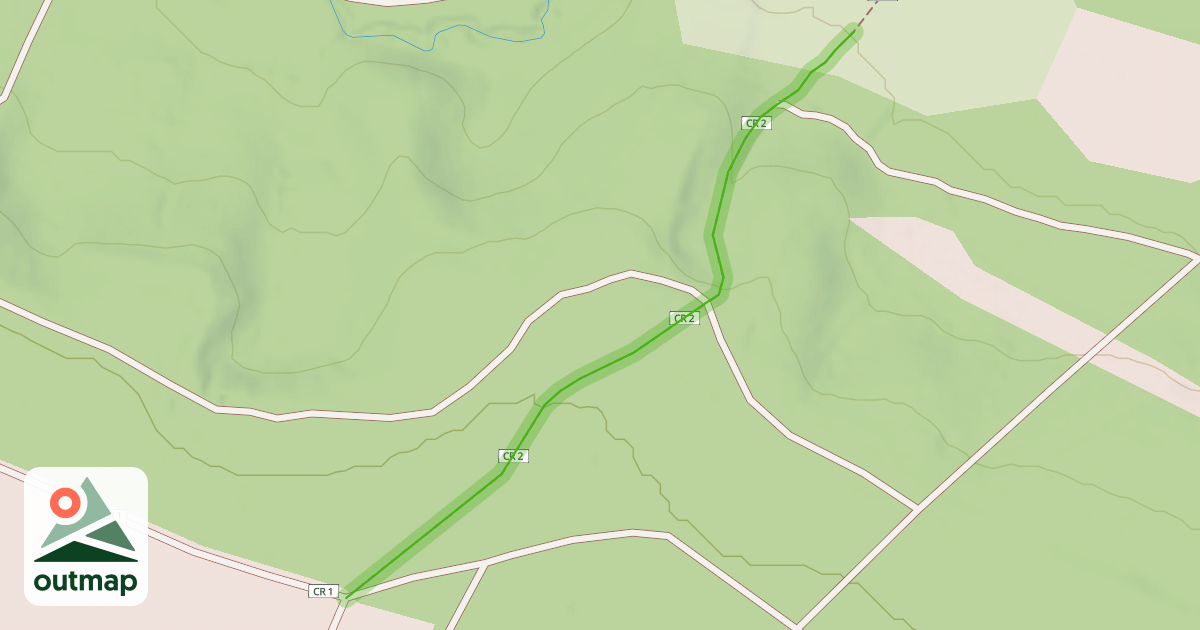 Map of Chemin Rural Numéro 2 de Janvry à Saint-Jean de Beauregard
