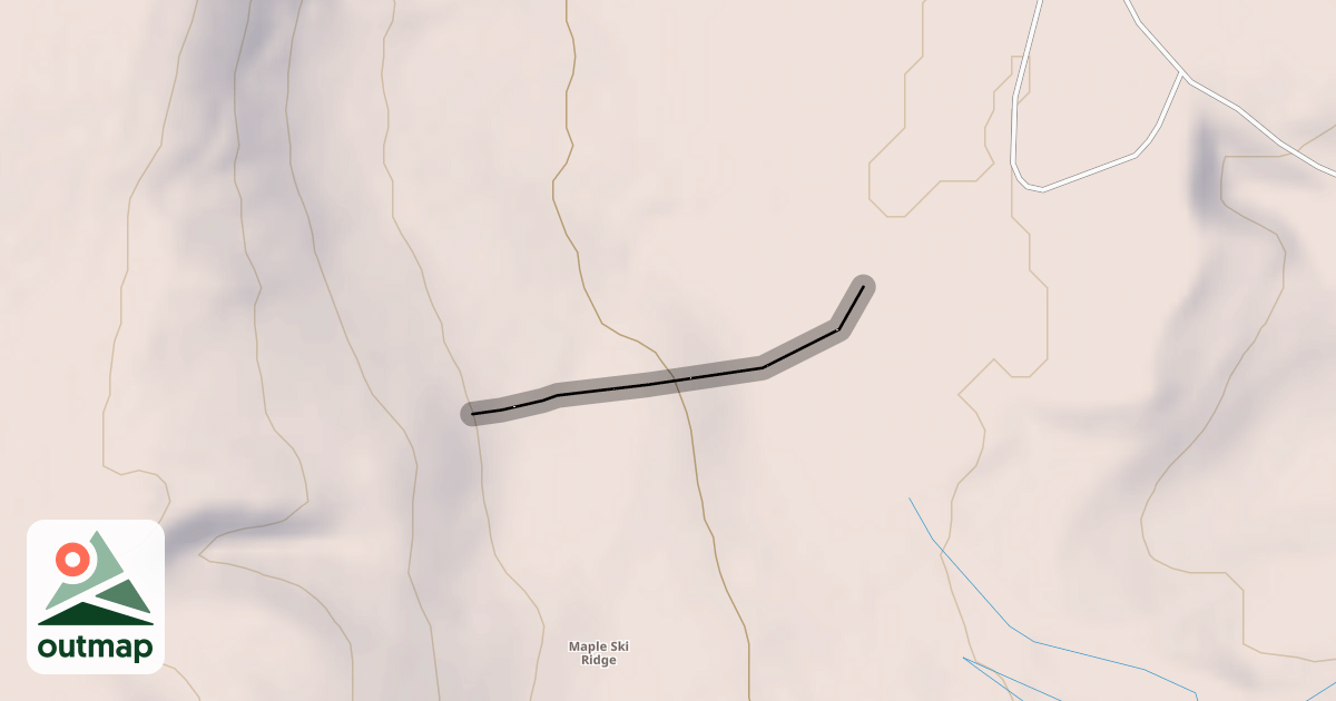 Map of Lower Hickory Way