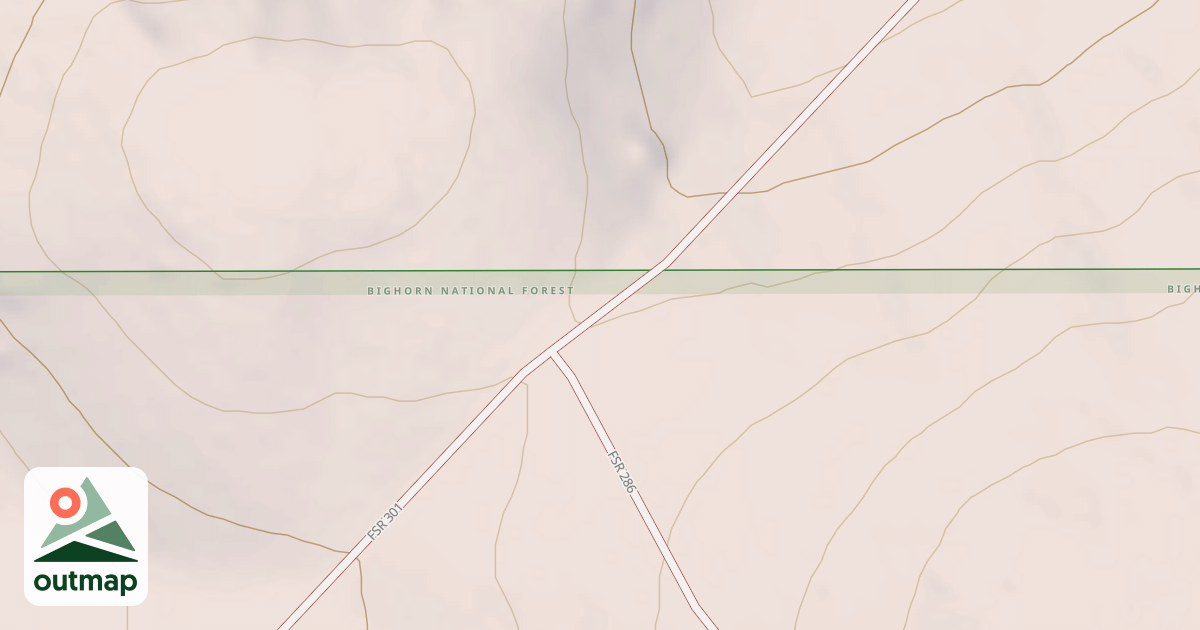 Map of SWAMP CREEK
