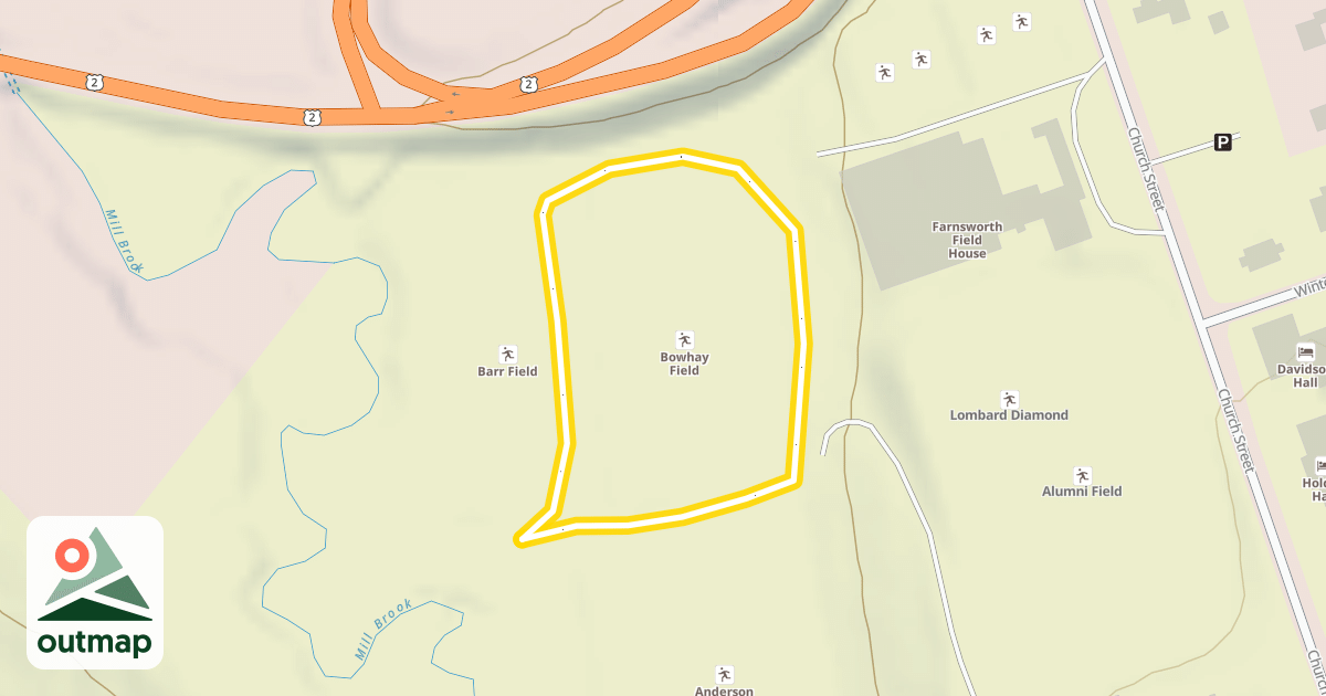 Map of Ordway Loop