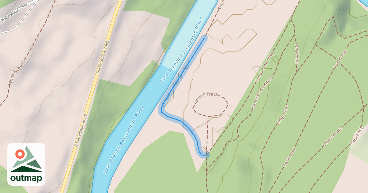 Map of X-mas tree Loop