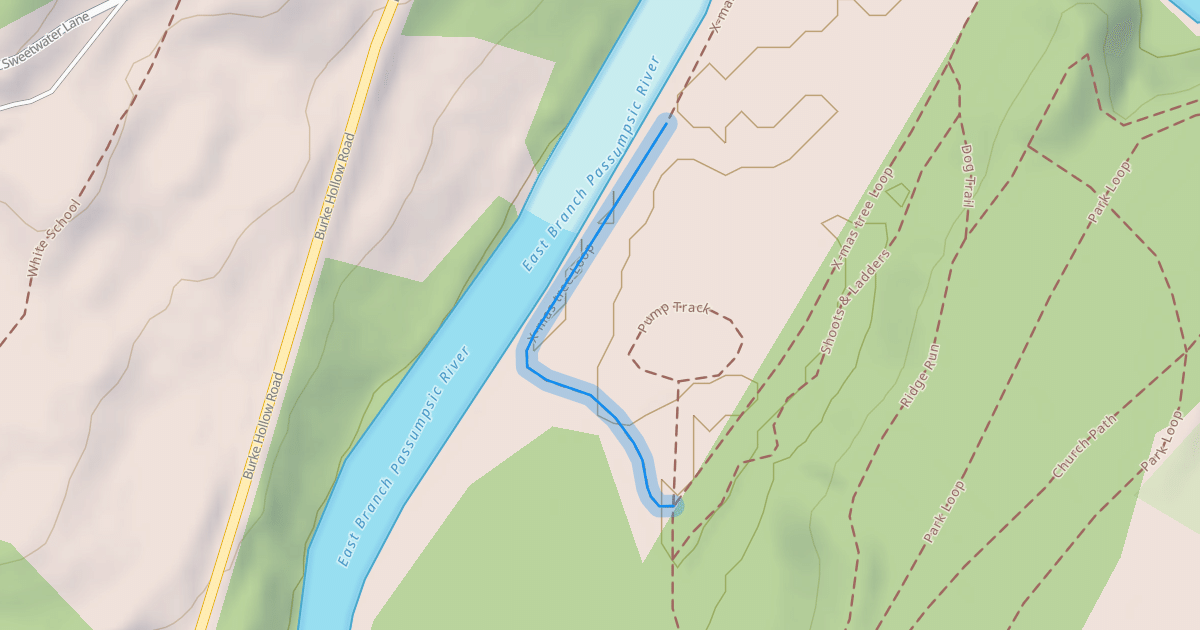 Map preview of X-mas tree Loop