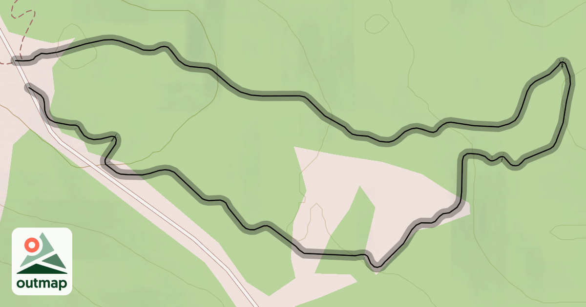 Map of Bearback Loop