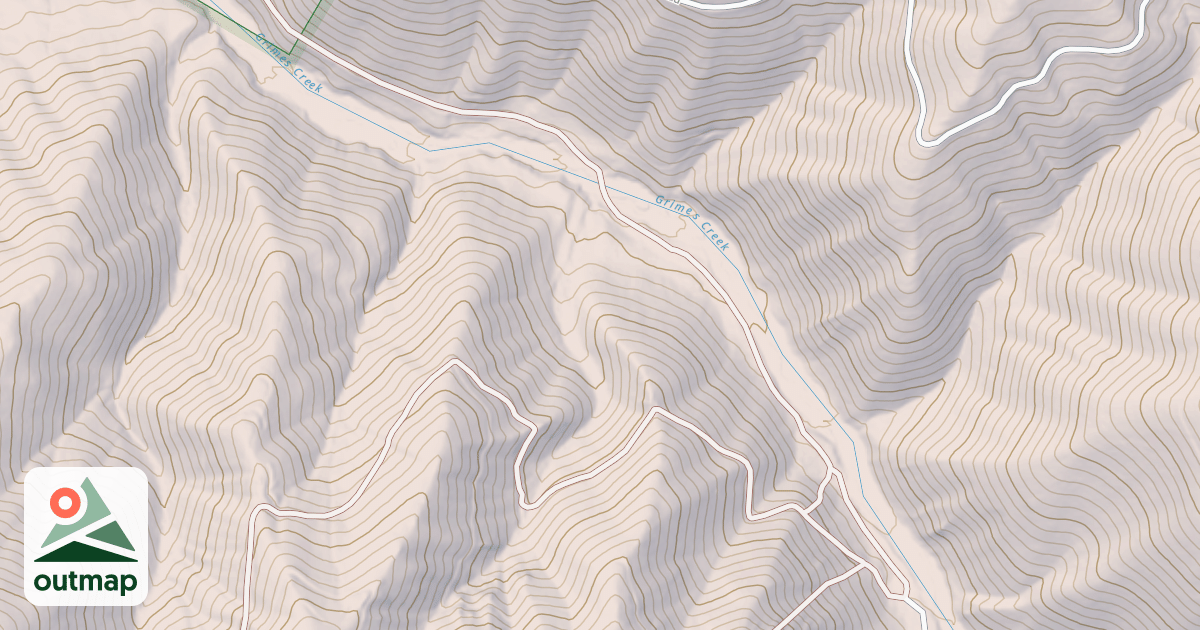 Map of COPPER CREEK