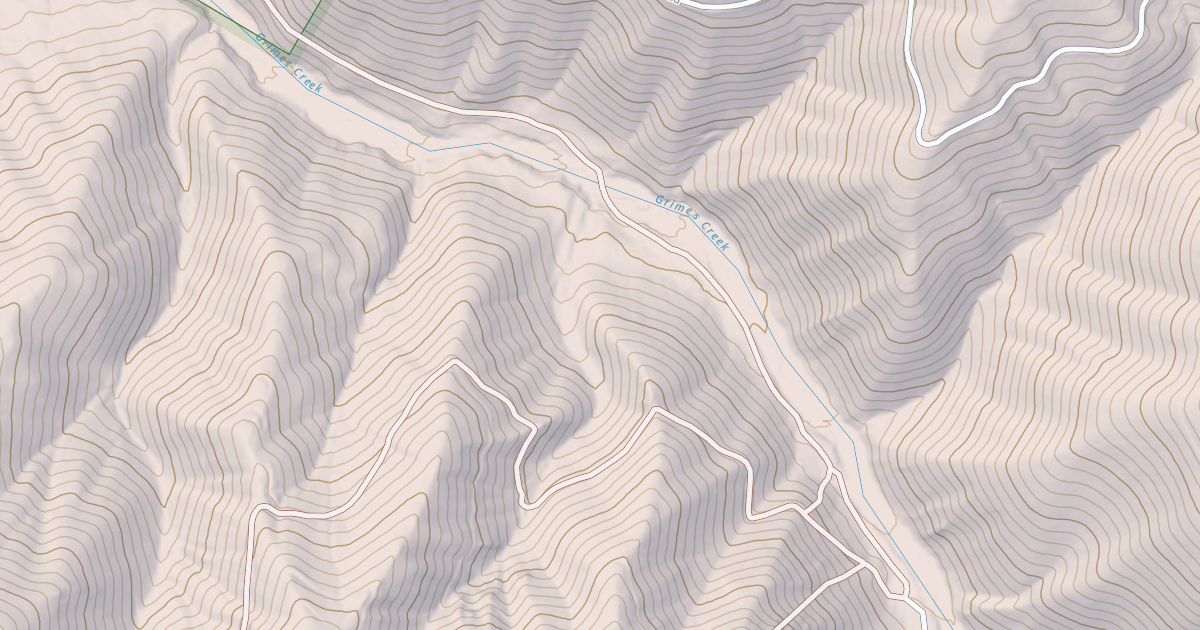 Map preview of COPPER CREEK
