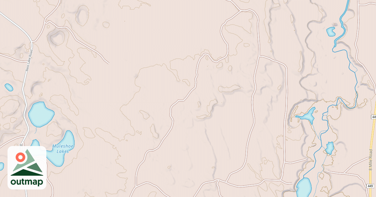 Map of MULE SPUR