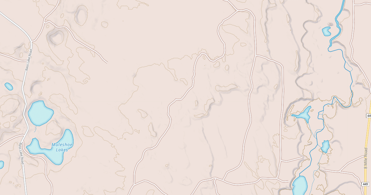 Map preview of MULE SPUR