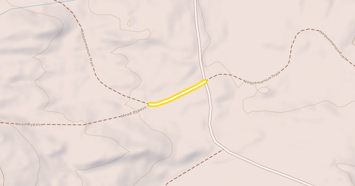 Map preview of Noquemanon Trail