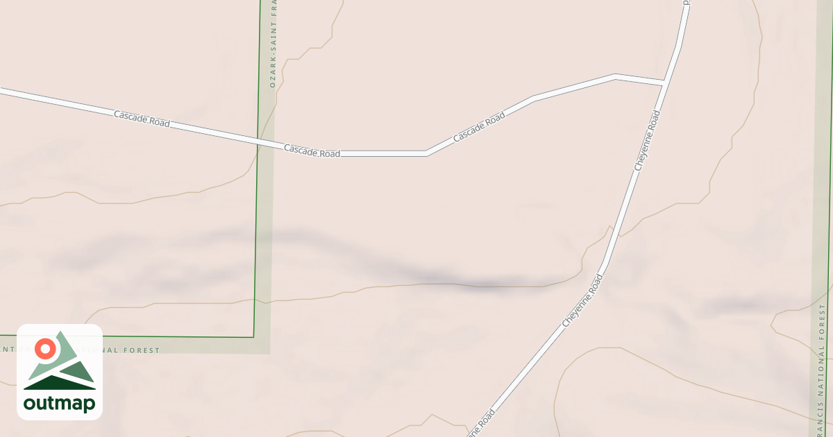 Map of USFS National Forest System Roads {584A0D1A-D5C9-4738-94D5-8B89958ACA9D}