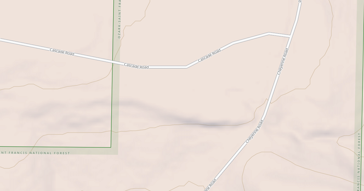 Map preview of USFS National Forest System Roads {584A0D1A-D5C9-4738-94D5-8B89958ACA9D}