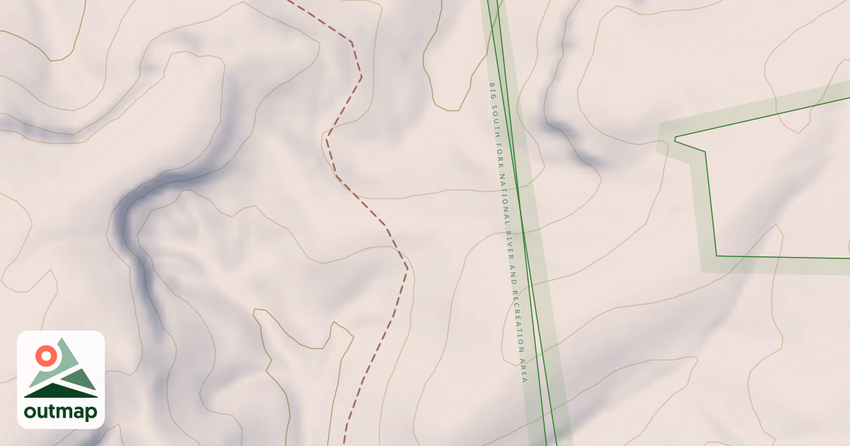 Map of Laurel Branch Trail