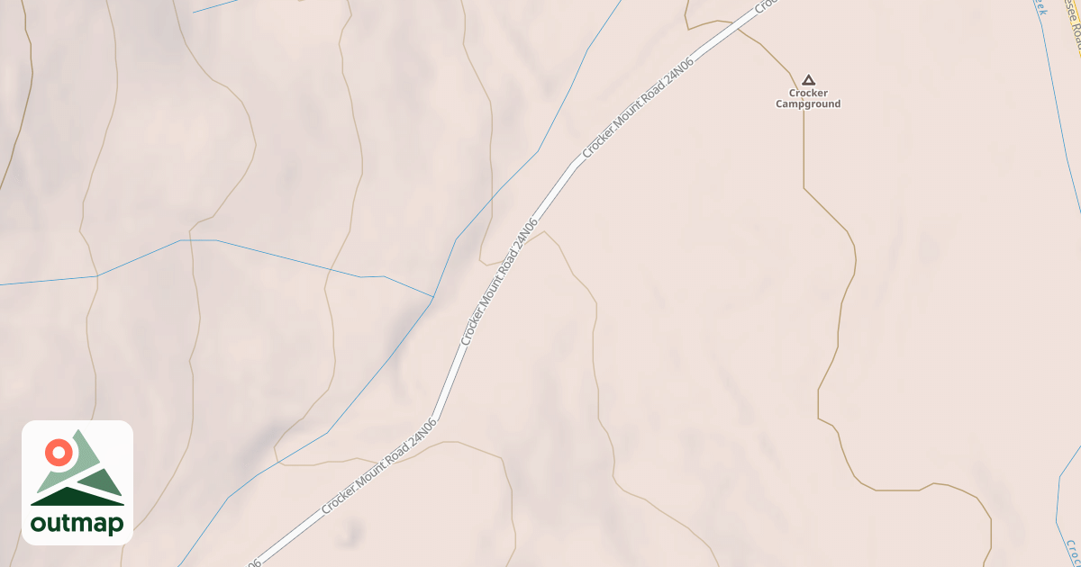 Map of CROCKER CG