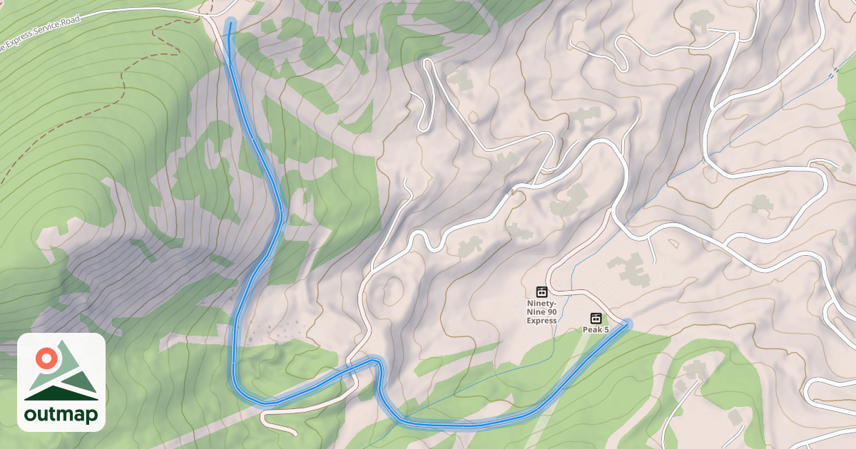 Map of Silver Spur