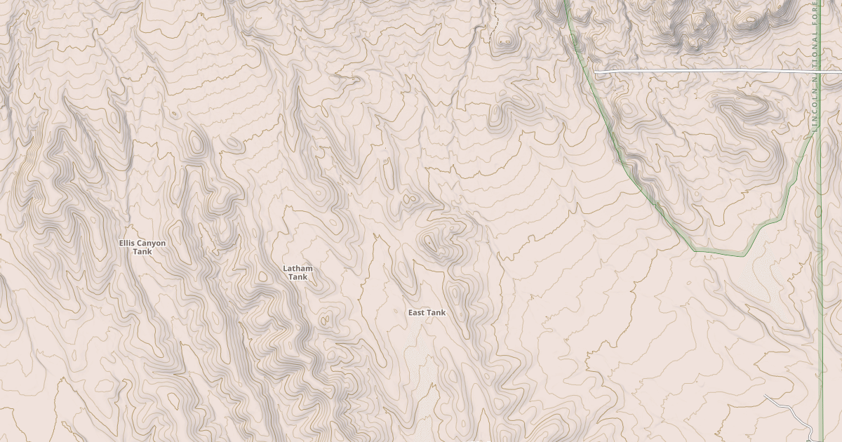 Map preview of SALAZAR CANYON