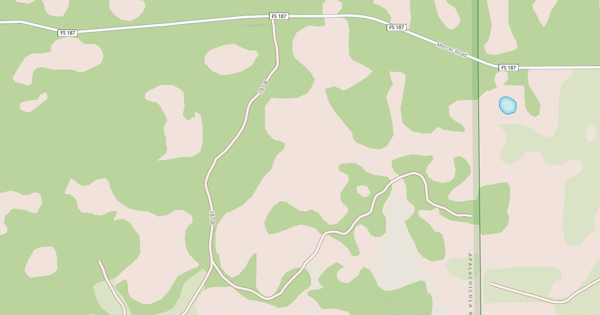 Map preview of USFS National Forest System Roads {20647B04-8B07-478C-8546-D7B5A1A75032}