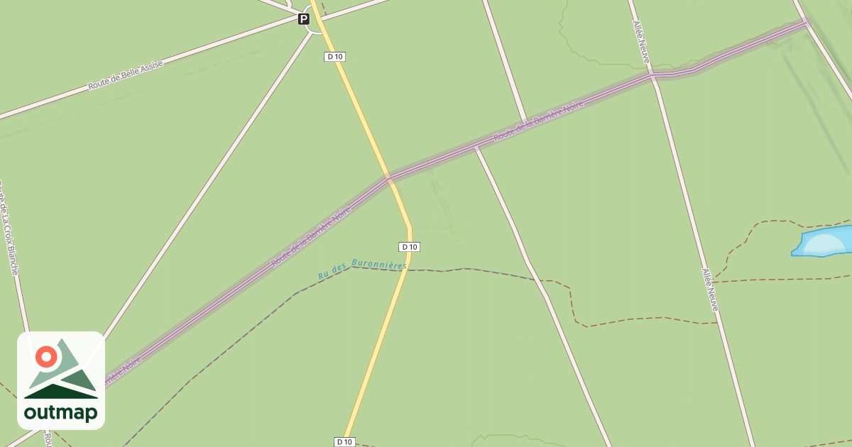 Map of Route de la Barrière Noire