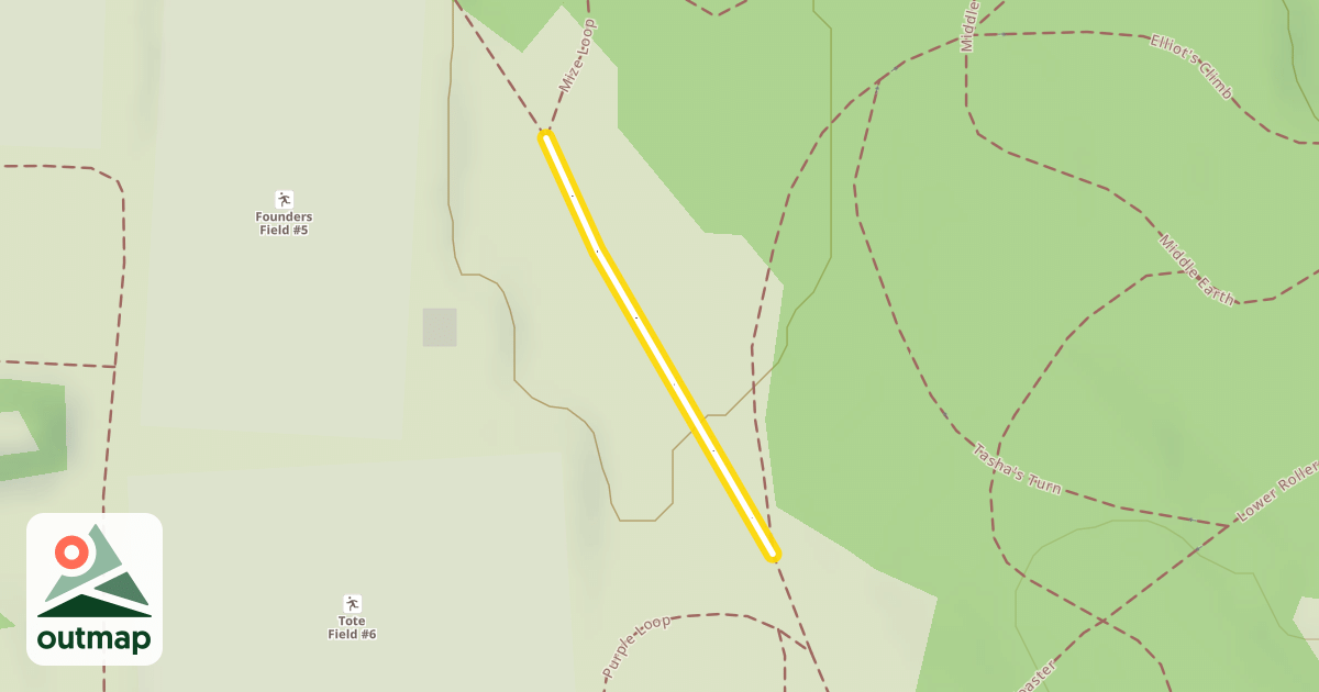 Map of Mize Loop