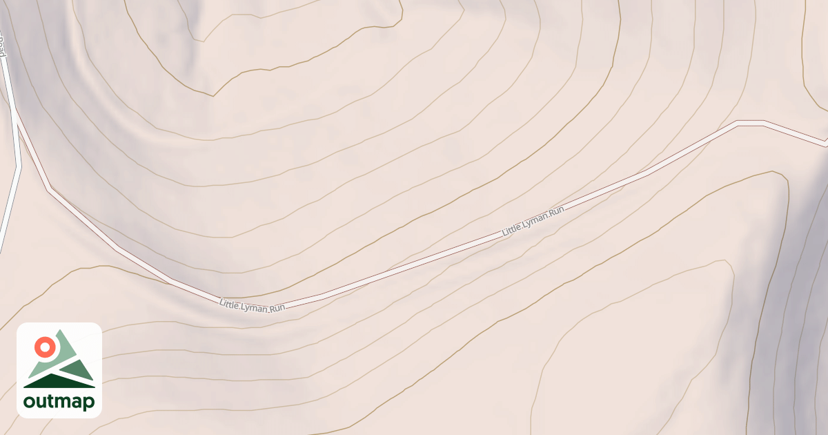 Map of Susquehannock State Forest Snowmobile Trails