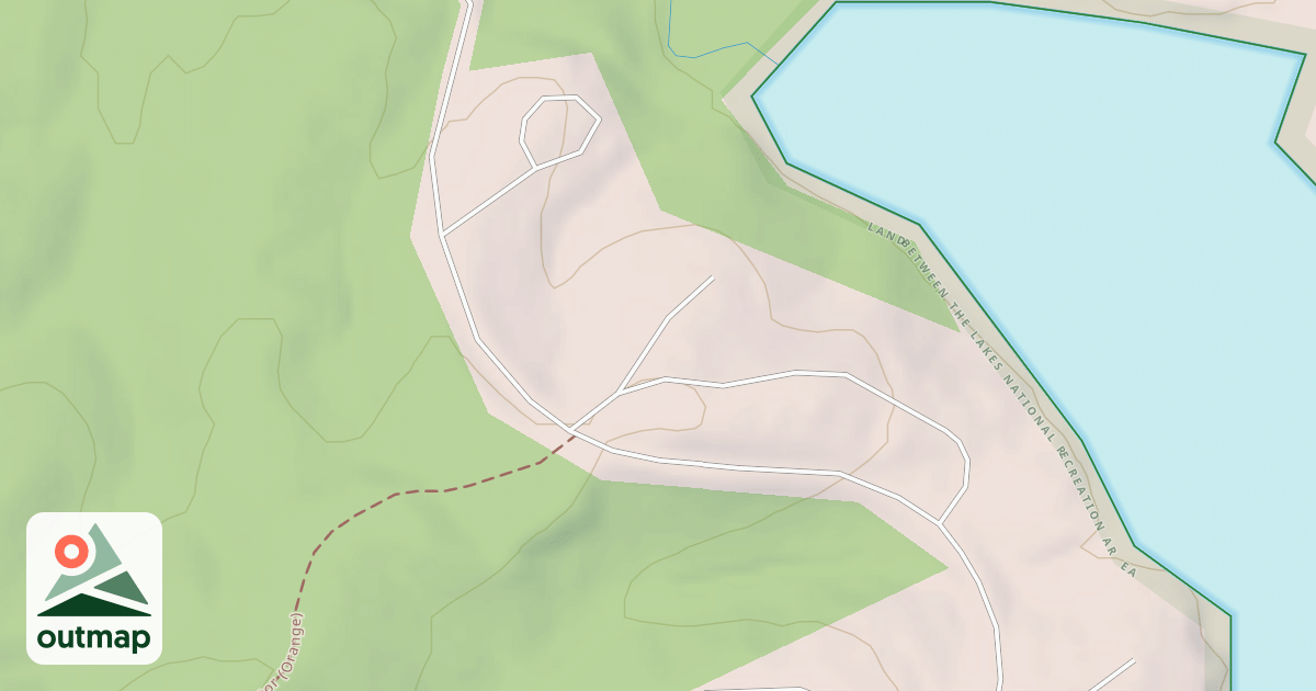Map of H.F. B SITES 7-10 ACCESS