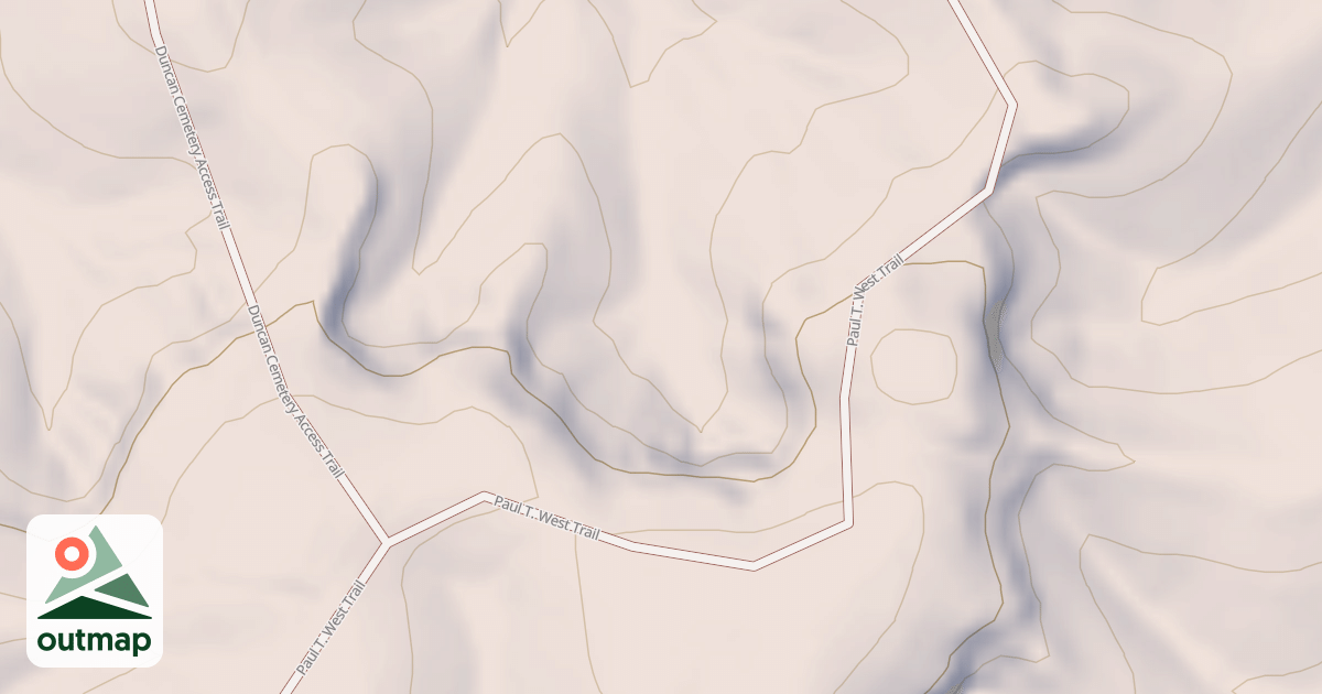 Map of Station Camp To Bear Creek Connector (Segment E)