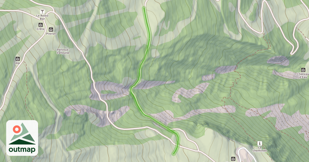 Map of Le Goîtreux