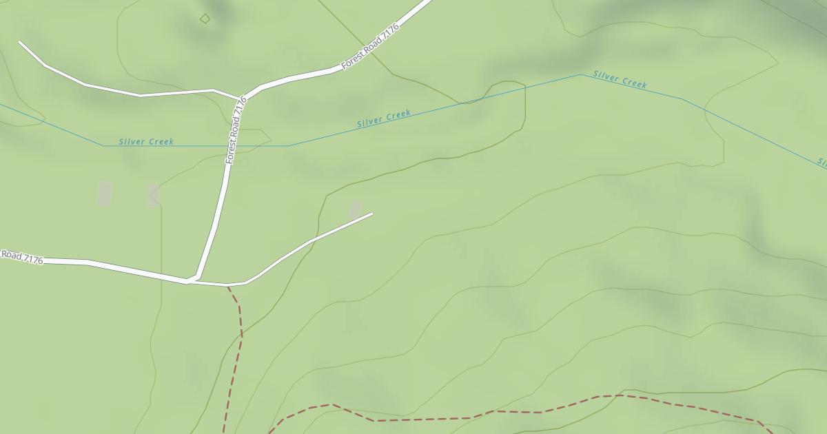 Map preview of SILVER CR SUMMER HOME ACCESS