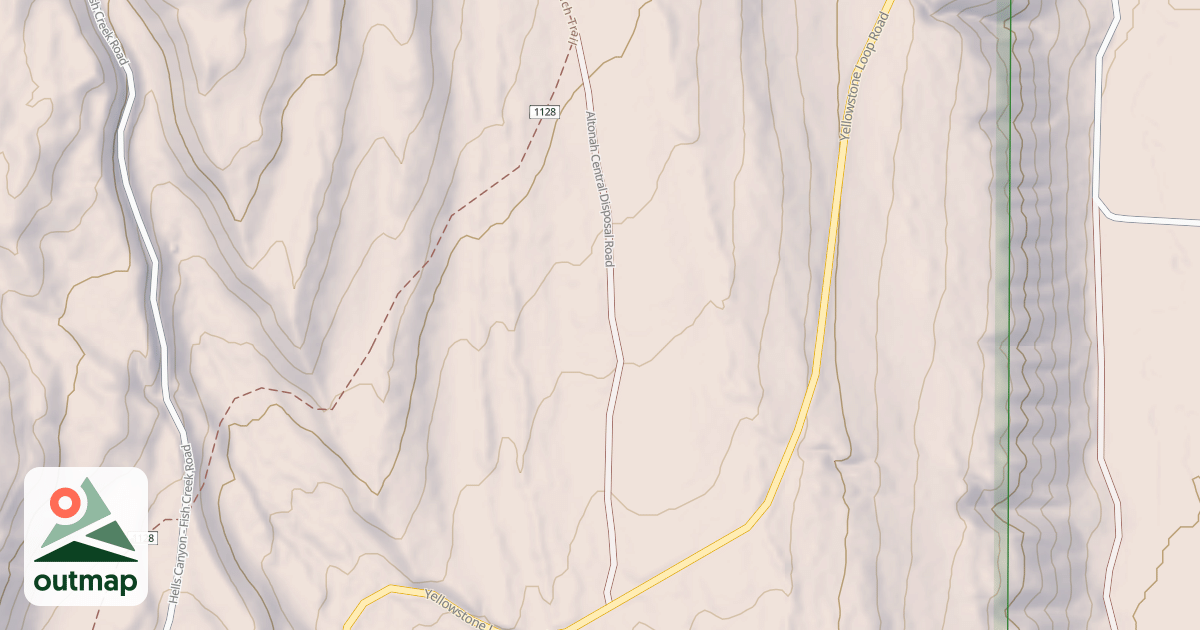 Map of ALTONAH CENTRAL DISPOSAL
