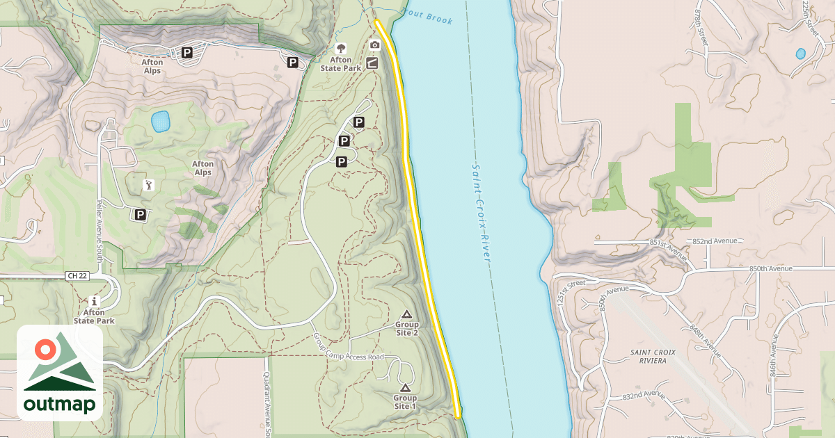 Map of South River Trail