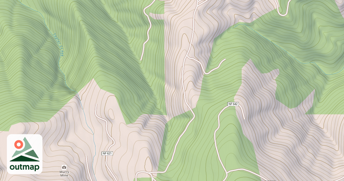 Map of HARRY SPUR