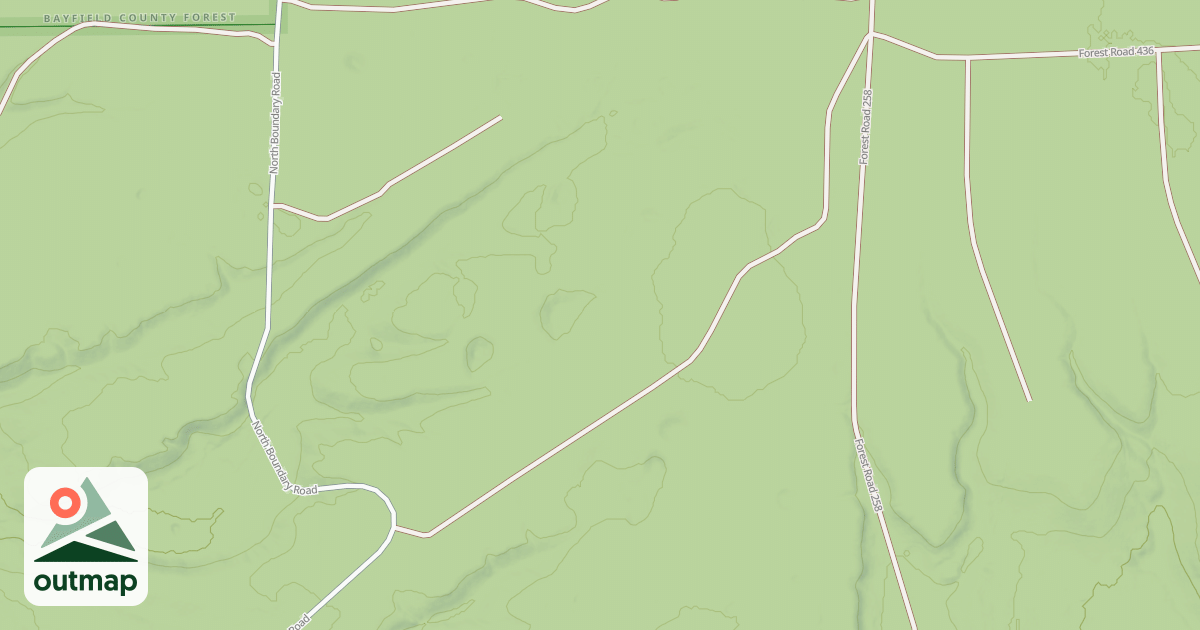 Map of FR 258A