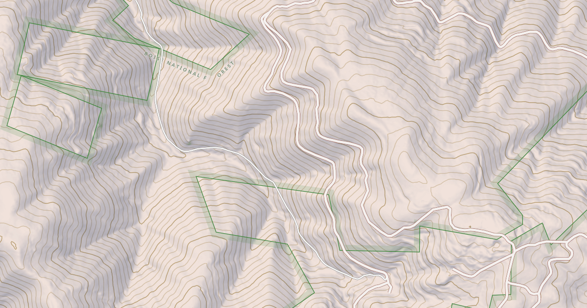 Map preview of MONARCH MILL SPUR