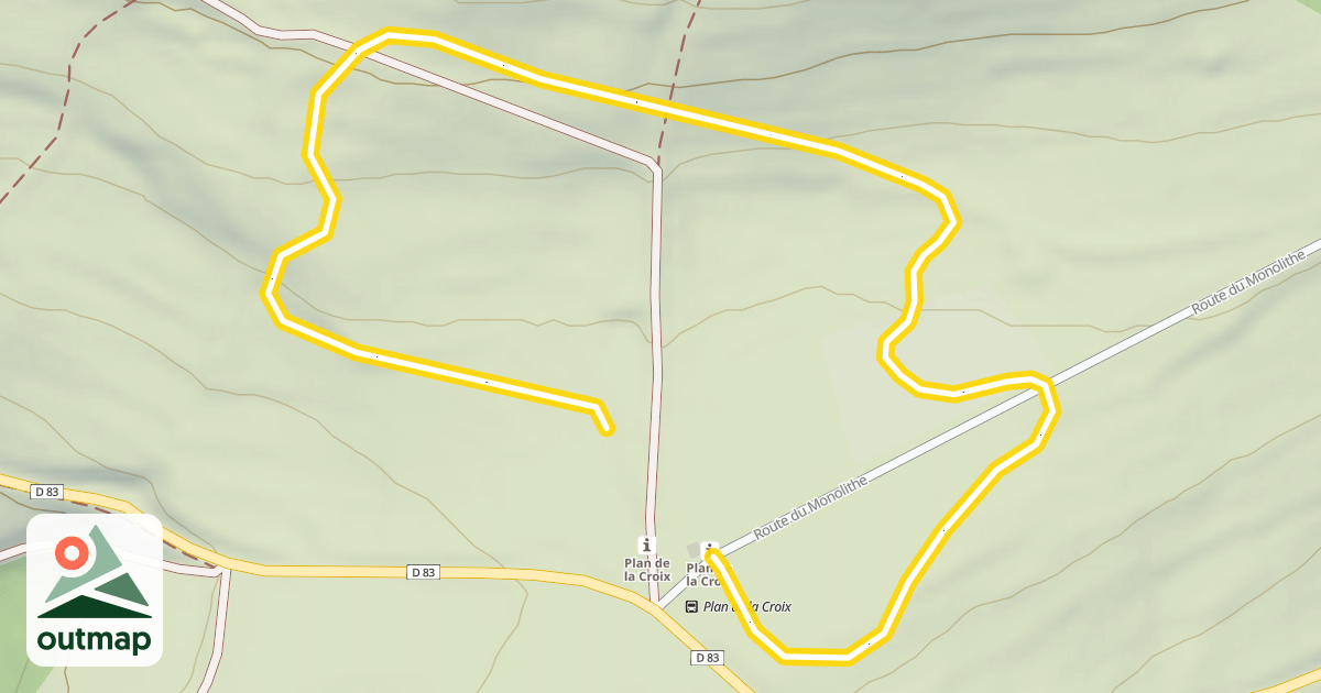 Map of La verte
