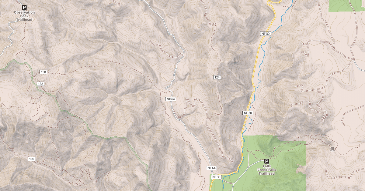 Map preview of DRY CREEK