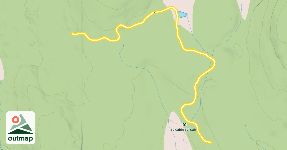 Map of Backcountry Connector