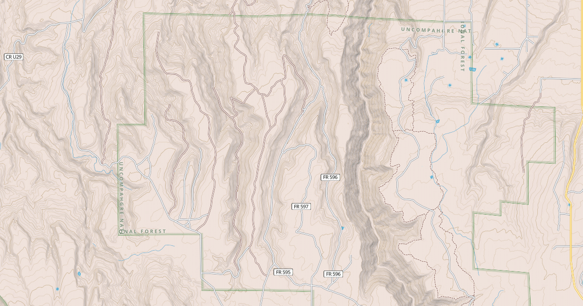 Map preview of MCKEE DRAW