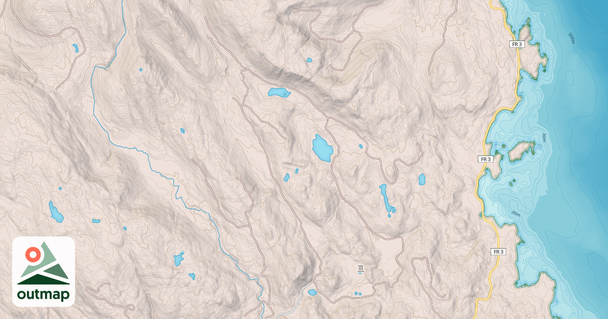 Map of Deer Creek Mid-Vally