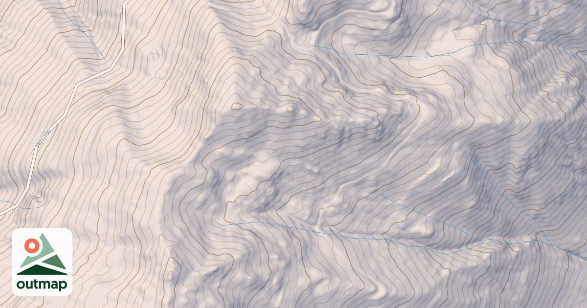 Map of USFS Motor Vehicle Use Map Roads {F8920DD7-1A48-4DBA-BBAC-89CCFB02259C}