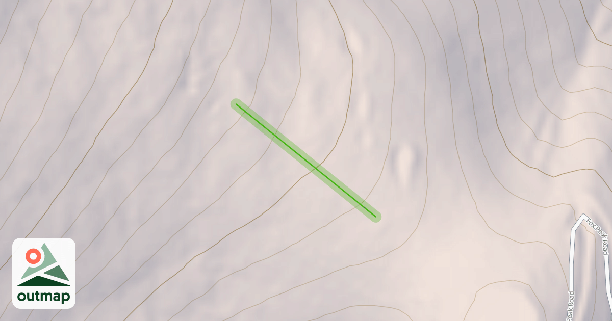 Map of Meadow Platter Run