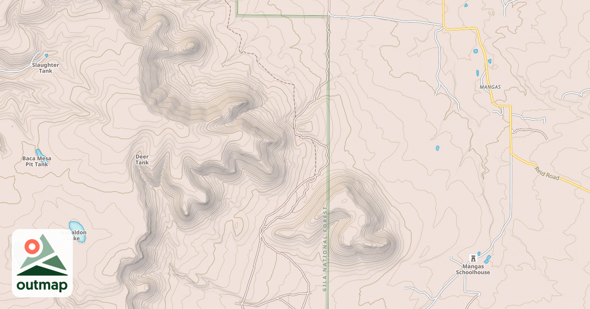 Map of 4018 A