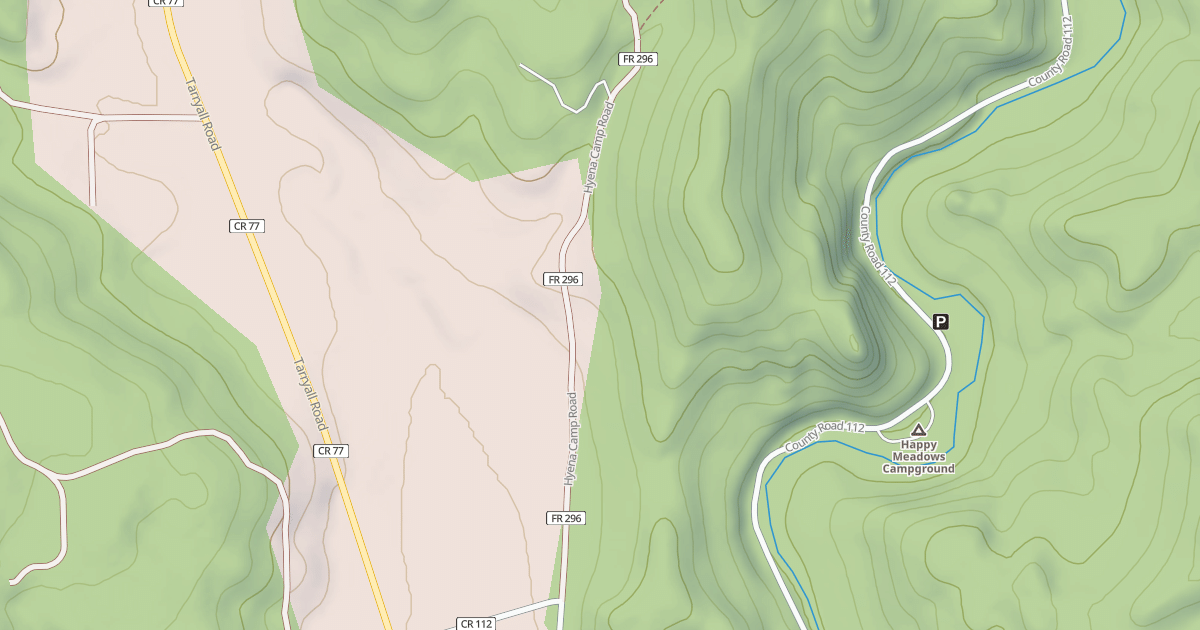 Map preview of HYENA CAMP