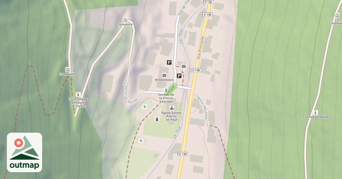 Map of Place de la Mairie