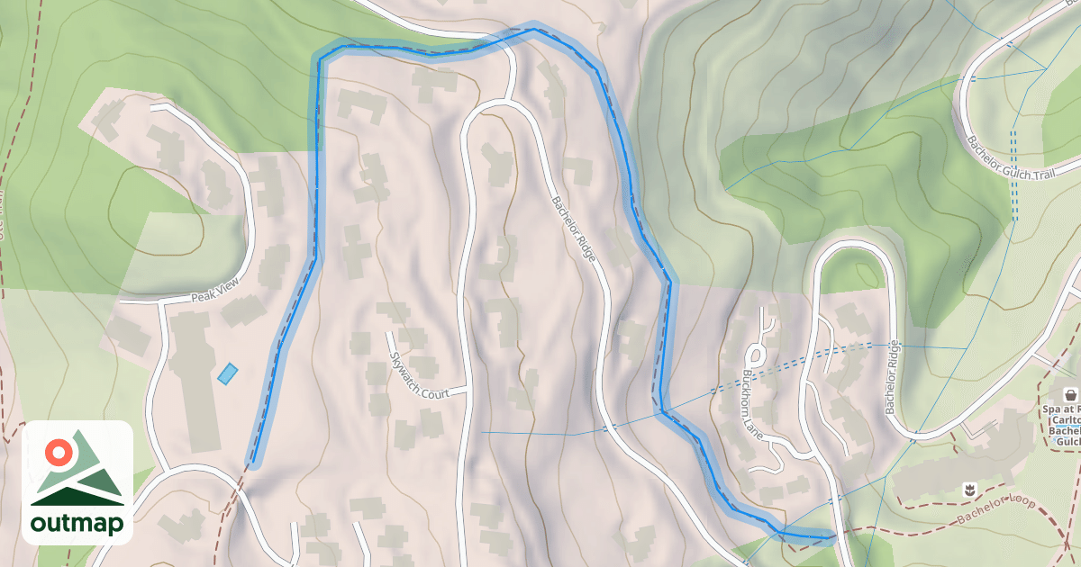 Map of Ridge Runner