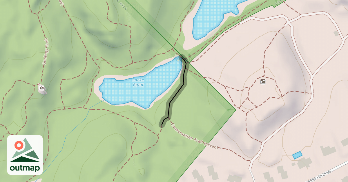 Map of Farm/Wetland Loop (yellow)