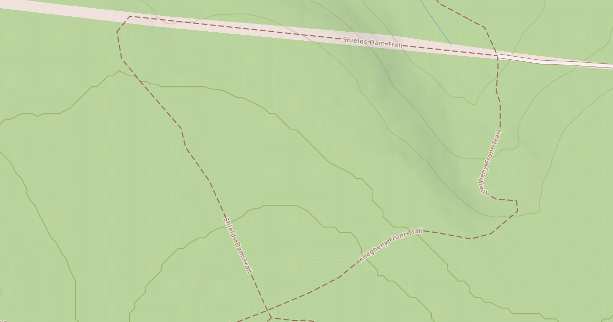 Map preview of Moshannon State Forest - Black Moshannon Snowmobile Trails