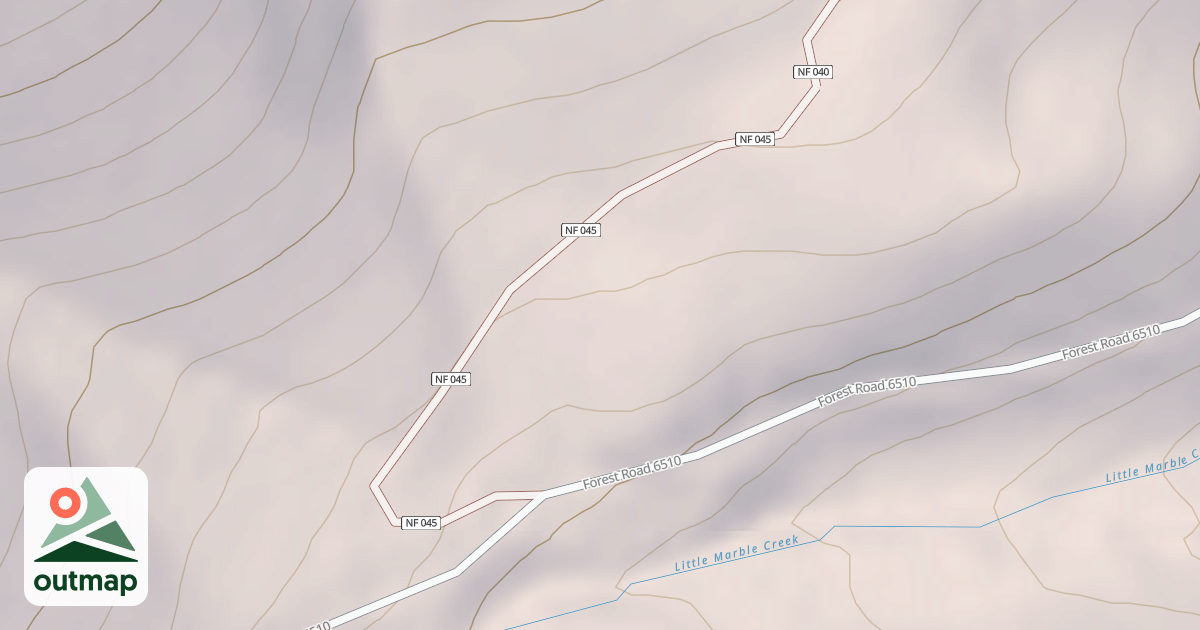 Map of USFS National Forest System Roads {7ABB84CE-54D5-45A5-9F0E-74917CA699DF}