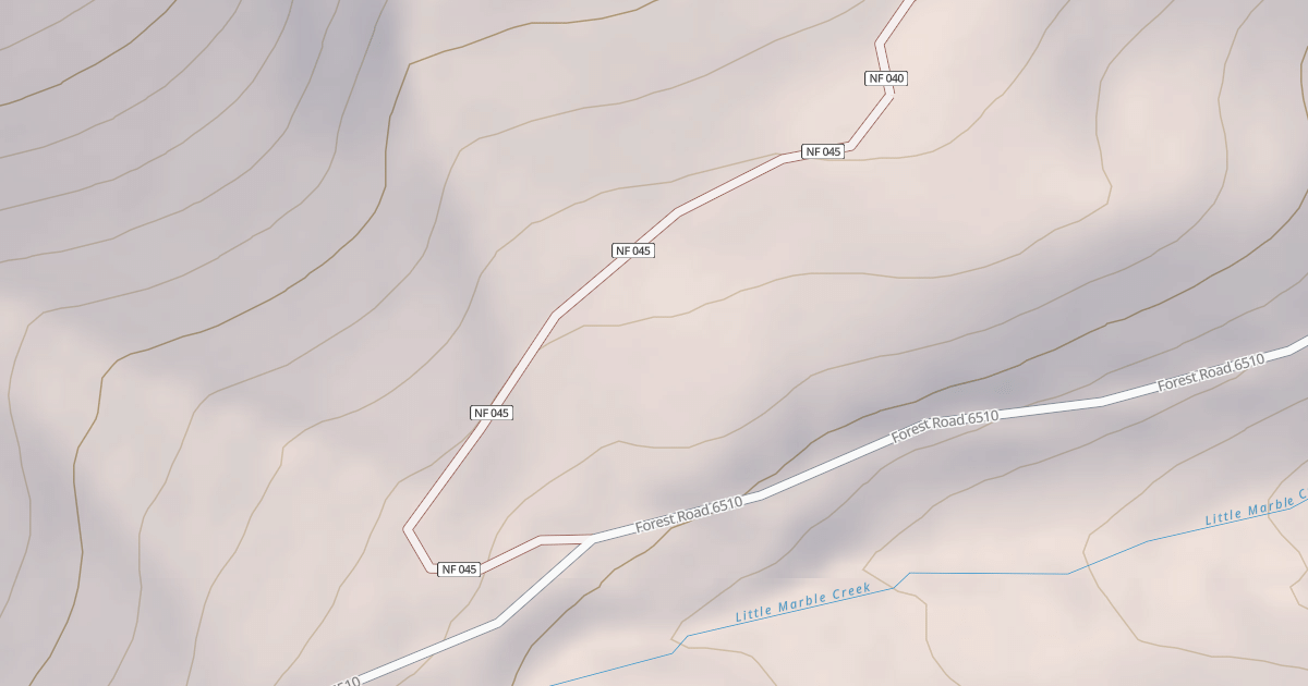 Map preview of USFS National Forest System Roads {7ABB84CE-54D5-45A5-9F0E-74917CA699DF}
