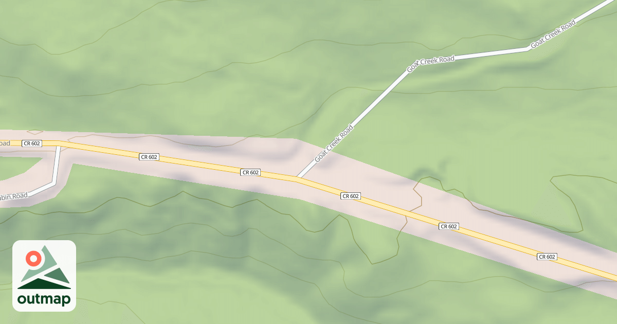 Map of GOAT CREEK