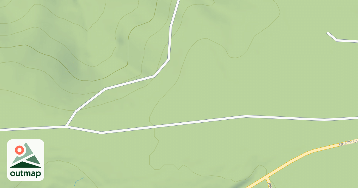 Map of BRUSH CREEK R.S.